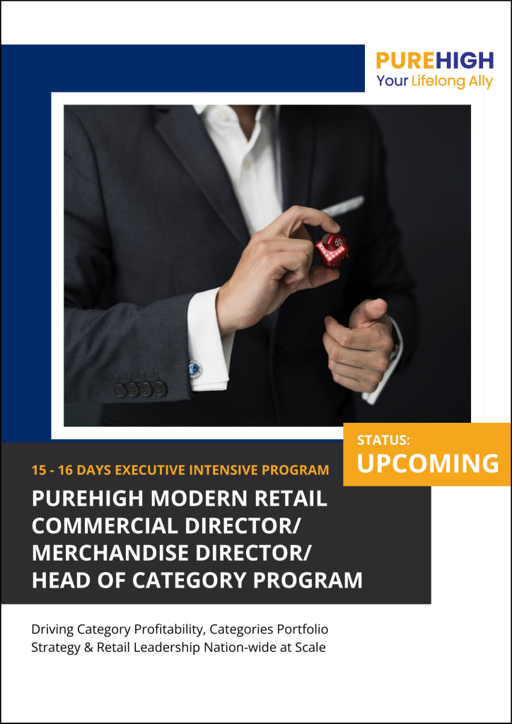 PureHigh Modern Retail Commercial Director/ Merchandise Director / Head of Category Program